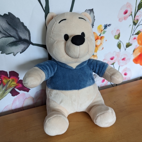 lamb & Ivy Toys Winnie The Pooh Baby Ivy Lamb Plush Beige Blue 6